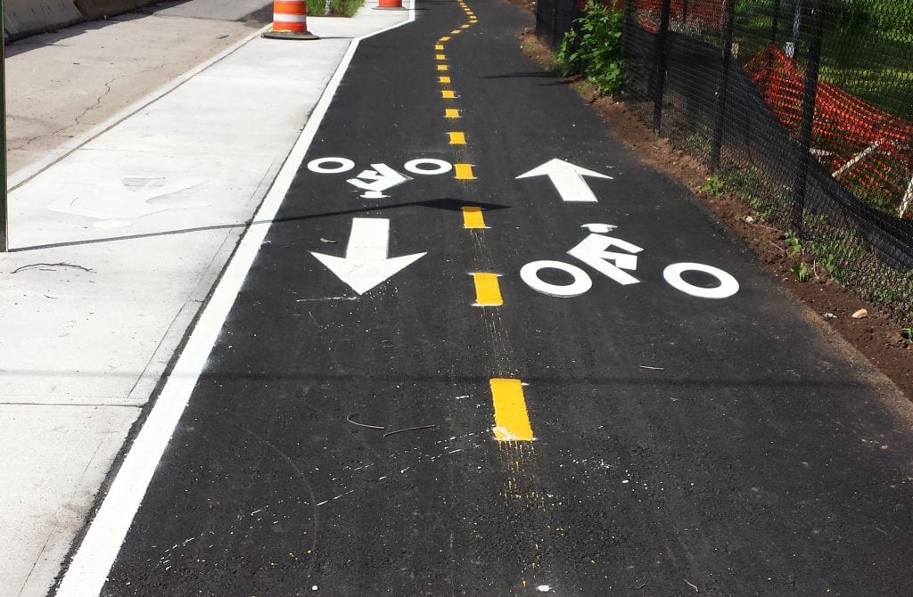 New Springville Greenway Bicycle Path & Pedestrian Bridge